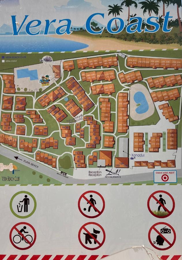 Apartamento Soleado Vera Costa, 200 M De La Playa Playas de Vera ภายนอก รูปภาพ